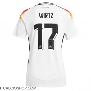 Germania Florian Wirtz #17 Prima Maglia Femmina Europei 2024 Manica Corta